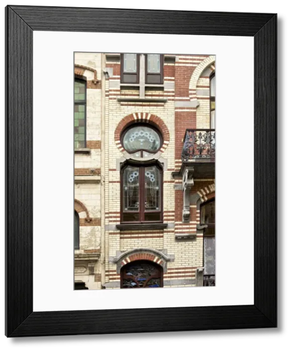 Framed Print : Maison Kwachet, 51 Rue Van Campenhout, Brussels, Belgium, (1901), c2014-2017. Artist Framed Print : Maison Kwachet, 51 Rue Van Campenhout, Brussels, Belgium, (1901), c2014-2017. Artist