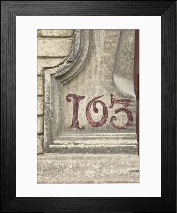 Framed Print : 103 Rue Charles Quint, Brussels, Belgium, (1898) c2014-2017. Artist: Alan John Ainsworth Framed Print : 103 Rue Charles Quint, Brussels, Belgium, (1898) c2014-2017. Artist: Alan John Ainsworth