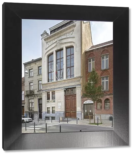 Ecole Josaphat, facing 30 Rue de la Ruche, (1907), c2014-2017. Artist: Alan John Ainsworth