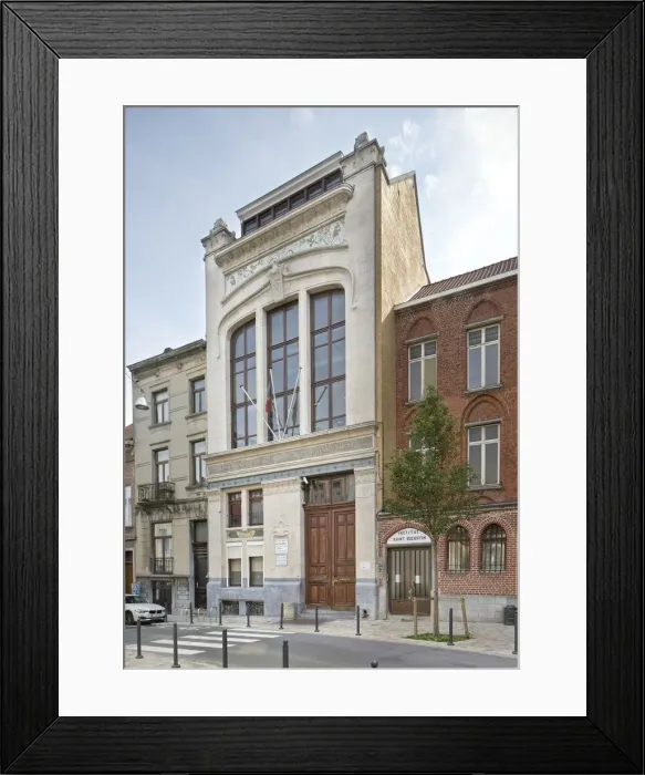 Framed Print : Ecole Josaphat, facing 30 Rue de la Ruche, (1907), c2014-2017. Artist: Alan John Ainsworth Framed Print : Ecole Josaphat, facing 30 Rue de la Ruche, (1907), c2014-2017. Artist: Alan John Ainsworth