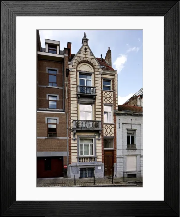 Framed Print : 81 BLV. Clovis, Brussels, Belgium, c2014-2017. Artist: Alan John Ainsworth Framed Print : 81 BLV. Clovis, Brussels, Belgium, c2014-2017. Artist: Alan John Ainsworth