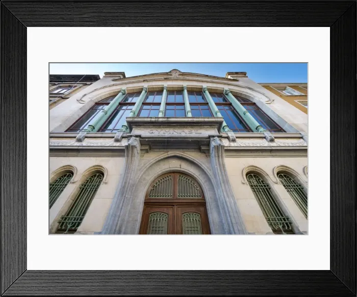 Framed Print : Ecole Josaphat, facing 30 Rue de la Ruche, (1907), c2014-2017. Artist: Alan John Ainsworth Framed Print : Ecole Josaphat, facing 30 Rue de la Ruche, (1907), c2014-2017. Artist: Alan John Ainsworth