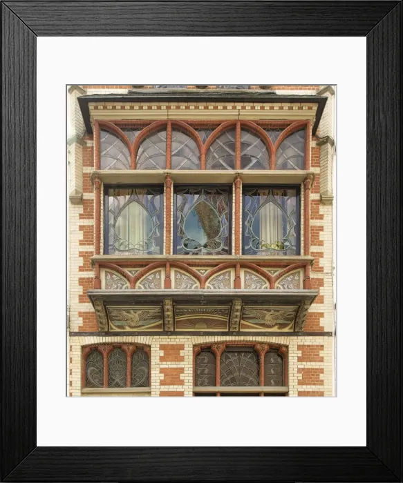 Framed Print : 35 Rue le Correge, Brussels, Belgium, (1898), c2014-2017. Artist: Alan John Ainsworth Framed Print : 35 Rue le Correge, Brussels, Belgium, (1898), c2014-2017. Artist: Alan John Ainsworth