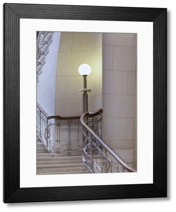 Framed Print : Waucquez Stores, 20 Rue des Sables, Brussels, Belgium, (1905), c2014-2017. Artist Framed Print : Waucquez Stores, 20 Rue des Sables, Brussels, Belgium, (1905), c2014-2017. Artist