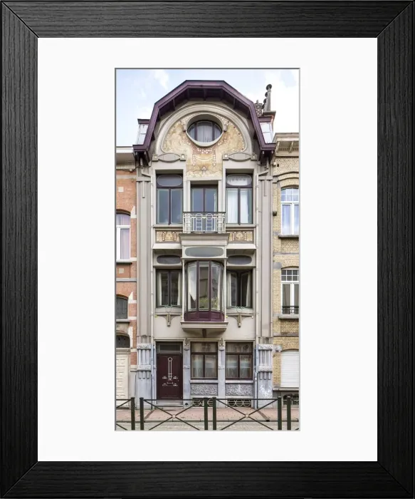 Framed Print : 141 Av. De la Chasse, (1910), c2014-2017. Artist: Alan John Ainsworth Framed Print : 141 Av. De la Chasse, (1910), c2014-2017. Artist: Alan John Ainsworth