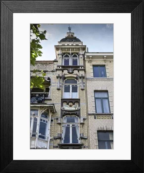 Framed Print : 43 Av. Louise Bertrand, Brussels, Belgium, (1906), c2014-2017. Artist: Alan John Ainsworth Framed Print : 43 Av. Louise Bertrand, Brussels, Belgium, (1906), c2014-2017. Artist: Alan John Ainsworth