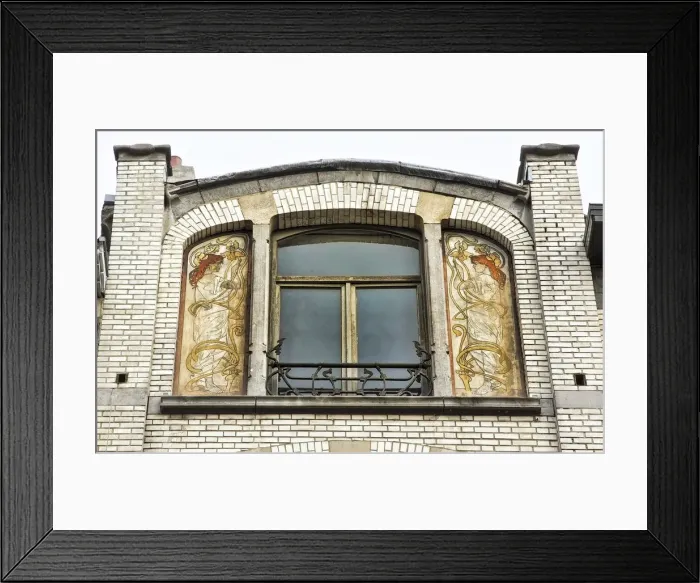 Framed Print : 20-22 Rue Ernest Solvay, (1906), c2014-2017. Artist: Alan John Ainsworth Framed Print : 20-22 Rue Ernest Solvay, (1906), c2014-2017. Artist: Alan John Ainsworth