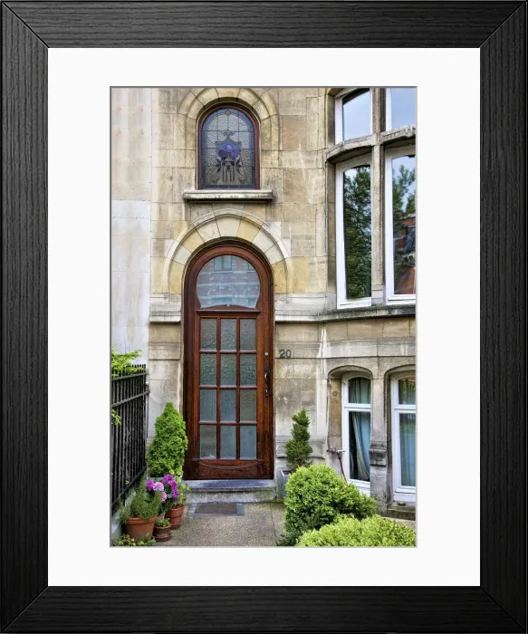 Framed Print : 18 Rue de la Vallee, 1903-1907, (c2014-2017). Artist: Alan John Ainsworth Framed Print : 18 Rue de la Vallee, 1903-1907, (c2014-2017). Artist: Alan John Ainsworth