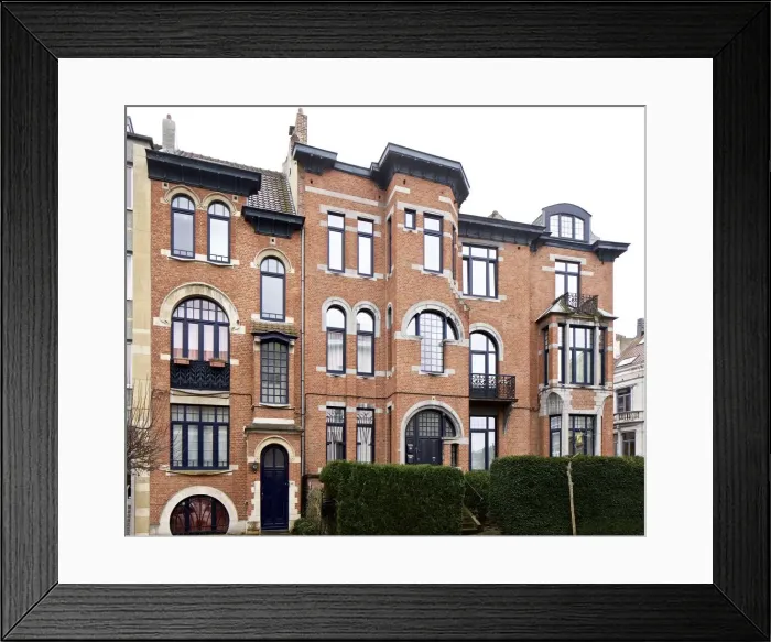Framed Print : 89-97 Av. Albert Jonnart, (1902-1906), c2014-2017. Artist: Alan John Ainsworth Framed Print : 89-97 Av. Albert Jonnart, (1902-1906), c2014-2017. Artist: Alan John Ainsworth