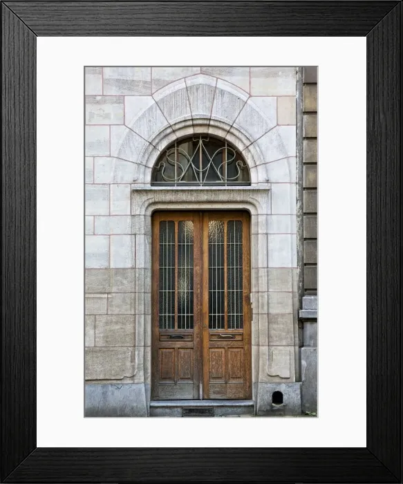 Framed Print : Maison Autrique, 206 Chausee de Heacht, Brussels, Belgium, (1893), c2014-2017. Artist Framed Print : Maison Autrique, 206 Chausee de Heacht, Brussels, Belgium, (1893), c2014-2017. Artist