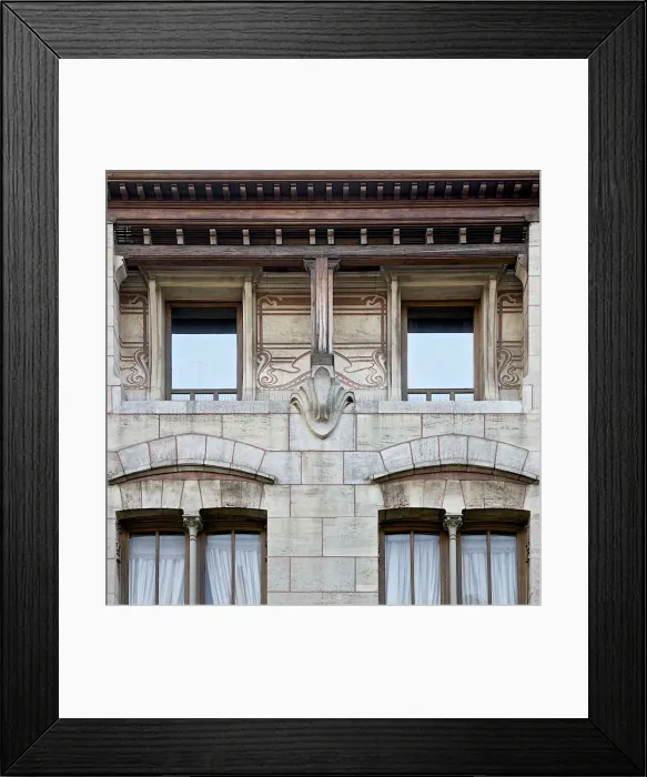 Framed Print : Maison Autrique, 206 Chausee de Heacht, Brussels, Belgium, (1893), c2014-2017. Artist Framed Print : Maison Autrique, 206 Chausee de Heacht, Brussels, Belgium, (1893), c2014-2017. Artist
