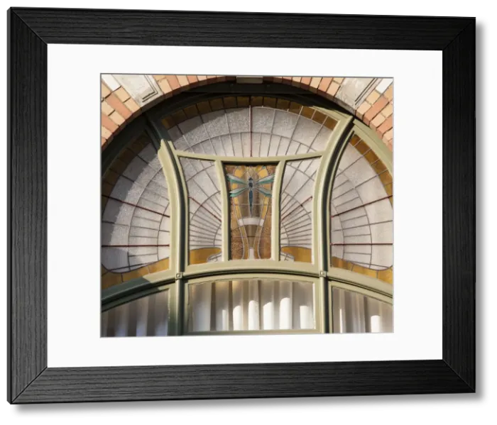 Framed Print : Maison Langbehn, 90-92 Rue Renkin, (1901), c2014-2017. Artist: Alan John Ainsworth Framed Print : Maison Langbehn, 90-92 Rue Renkin, (1901), c2014-2017. Artist: Alan John Ainsworth