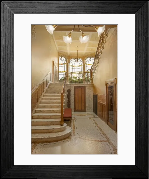 Framed Print : Hotel Max Hallet, 346 Avenue Louise, (1906), c2014-2017. Artist: Alan John Ainsworth Framed Print : Hotel Max Hallet, 346 Avenue Louise, (1906), c2014-2017. Artist: Alan John Ainsworth