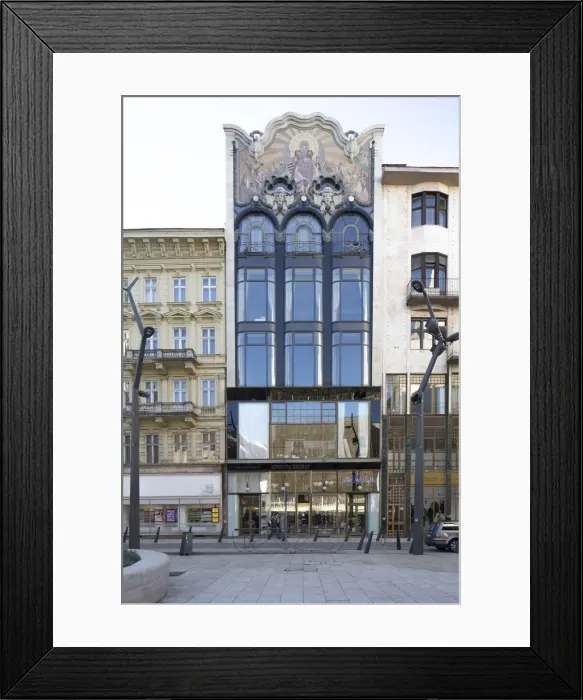 Framed Print : Former Torok Bank building, (1908), c2014-2017. Artist: Alan John Ainsworth Framed Print : Former Torok Bank building, (1908), c2014-2017. Artist: Alan John Ainsworth