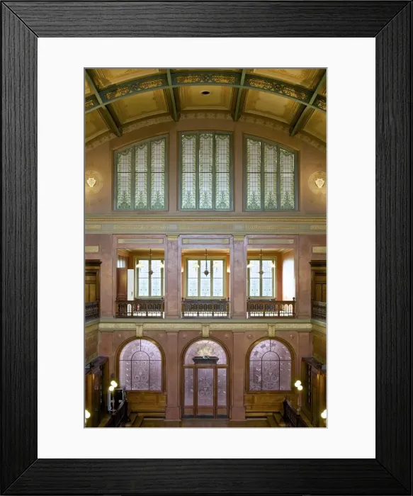 Framed Print : Bibliotheque Solvay, 137 Rue Belliard, (1902), c2014-2017. Artist: Alan John Ainsworth Framed Print : Bibliotheque Solvay, 137 Rue Belliard, (1902), c2014-2017. Artist: Alan John Ainsworth
