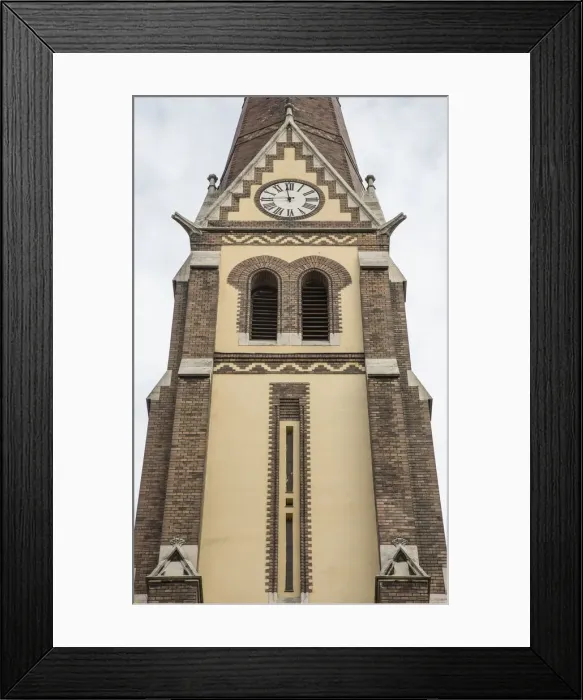 Framed Print : Art nouveau church, late 19th century, (c2014-2017). Artist: Alan John Ainsworth Framed Print : Art nouveau church, late 19th century, (c2014-2017). Artist: Alan John Ainsworth