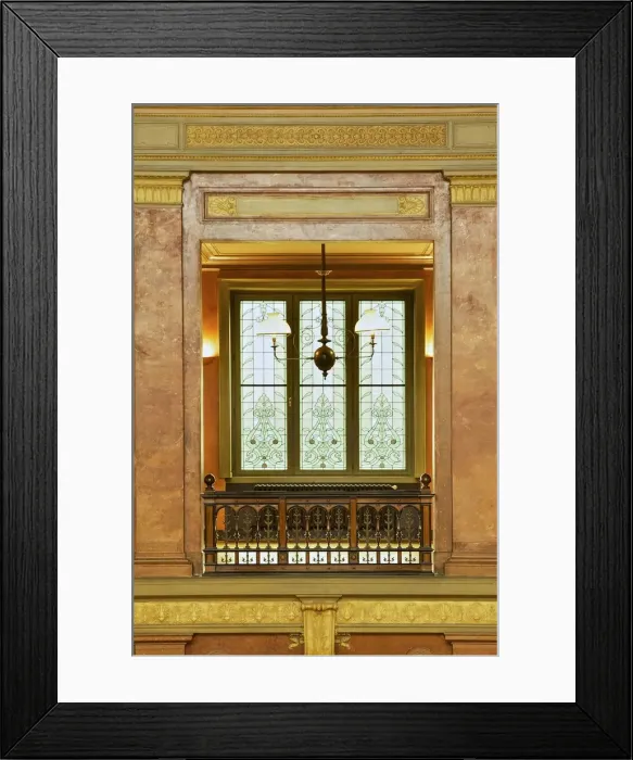 Framed Print : Bibliotheque Solvay, 137 Rue Belliard, (1902), c2014-2017. Artist: Alan John Ainsworth Framed Print : Bibliotheque Solvay, 137 Rue Belliard, (1902), c2014-2017. Artist: Alan John Ainsworth