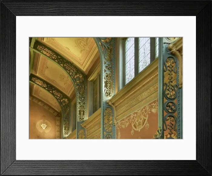Framed Print : Bibliotheque Solvay, 137 Rue Belliard, (1902), c2014-2017. Artist: Alan John Ainsworth Framed Print : Bibliotheque Solvay, 137 Rue Belliard, (1902), c2014-2017. Artist: Alan John Ainsworth