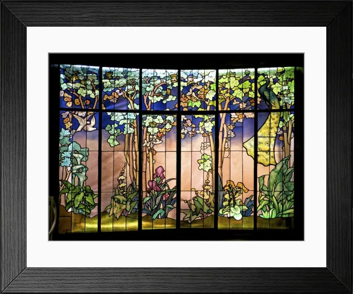 Framed Print : Vitriol La Salle - Colombe et Paon, c1904, (c2014-2017). Artist: Alan John Ainsworth Framed Print : Vitriol La Salle - Colombe et Paon, c1904, (c2014-2017). Artist: Alan John Ainsworth