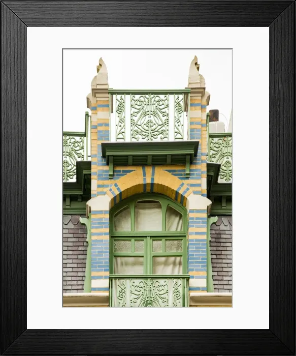 Framed Print : 28 Rue Luther, (1902), c2014-2017. Artist: Alan John Ainsworth Framed Print : 28 Rue Luther, (1902), c2014-2017. Artist: Alan John Ainsworth
