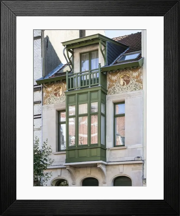 Framed Print : 76 Av. Sleeckx, (1910), c2014-2017. Artist: Alan John Ainsworth Framed Print : 76 Av. Sleeckx, (1910), c2014-2017. Artist: Alan John Ainsworth