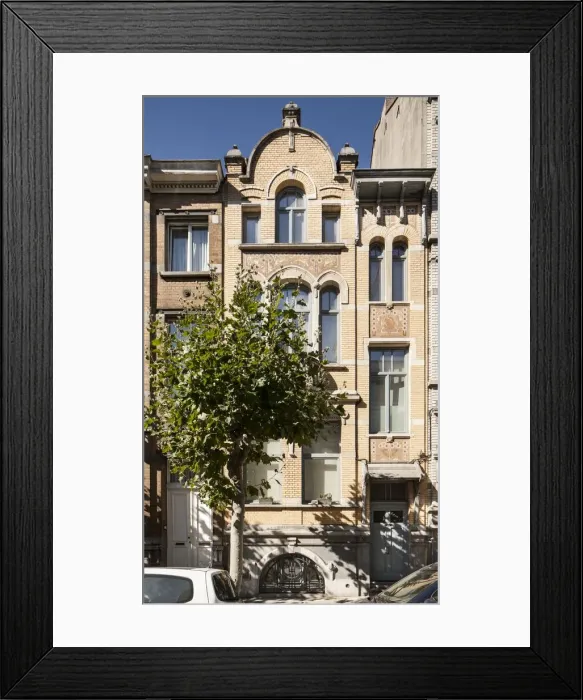 Framed Print : 90-92 Av. Sleeckx, (1912), c2014-2017. Artist: Alan John Ainsworth Framed Print : 90-92 Av. Sleeckx, (1912), c2014-2017. Artist: Alan John Ainsworth