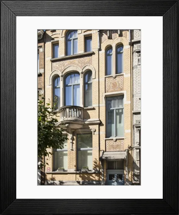 Framed Print : 90-92 Av. Sleeckx, (1912), c2014-2017. Artist: Alan John Ainsworth Framed Print : 90-92 Av. Sleeckx, (1912), c2014-2017. Artist: Alan John Ainsworth