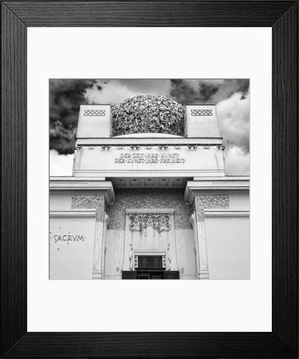 Framed Print : Wiener Secessionsgebaude, (1897-1898), c2014-2017. Artist: Alan John Ainsworth Framed Print : Wiener Secessionsgebaude, (1897-1898), c2014-2017. Artist: Alan John Ainsworth