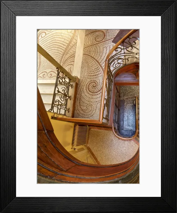 Framed Print : The Hotel Tassel, 6, Rue Paul-Emile Jansonstraat, Brussels, Belgium, 2015. Artist Framed Print : The Hotel Tassel, 6, Rue Paul-Emile Jansonstraat, Brussels, Belgium, 2015. Artist