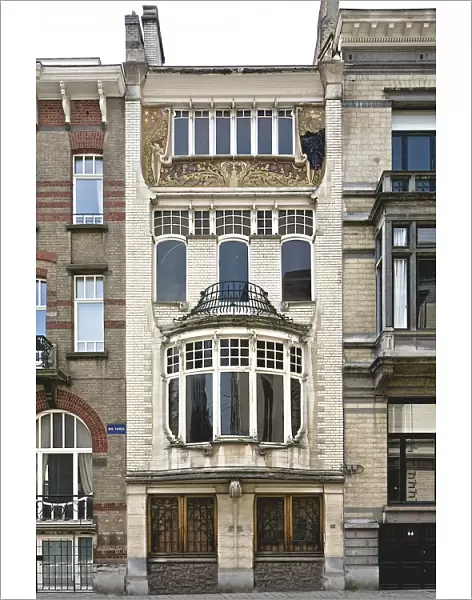 Maison Beukman, 83 RRue Faider, Brussels, Belgium, c2014-2017. Artist: Alan John Ainsworth