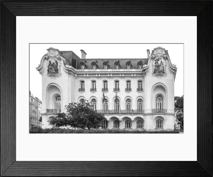 Framed Print : French Embassy, Schwarzenbergplatz, Vienna, Austria, 2015. Artist: Alan John Ainsworth Framed Print : French Embassy, Schwarzenbergplatz, Vienna, Austria, 2015. Artist: Alan John Ainsworth