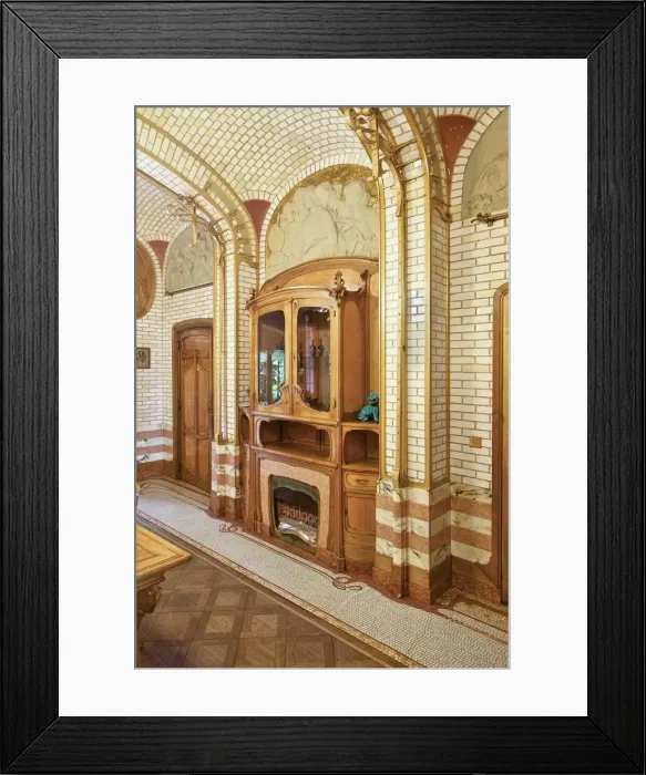 Framed Print : Maison Atelier Horta (Horta Museum), 23-25 Rue Americaine, Brussels, Belgium, c2014-2017 Framed Print : Maison Atelier Horta (Horta Museum), 23-25 Rue Americaine, Brussels, Belgium, c2014-2017