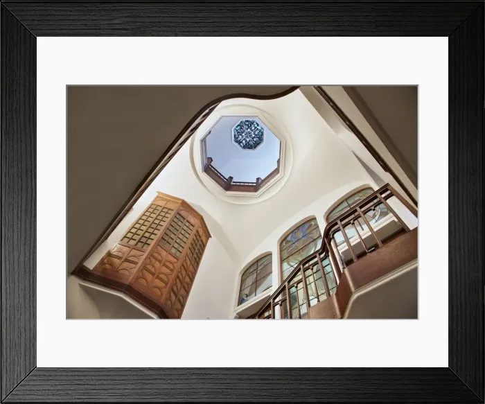 Framed Print : Hotel Otlet, 13 Rue de Florence, Brussels, Belgium, c2014-2017. Artist: Alan John Ainsworth Framed Print : Hotel Otlet, 13 Rue de Florence, Brussels, Belgium, c2014-2017. Artist: Alan John Ainsworth