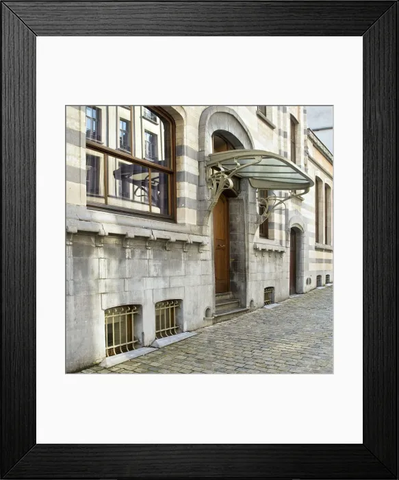 Framed Print : Le Jardin d Enfants, Brussels, Belgium, (1897), c2014-2017. Artist: Alan John Ainsworth