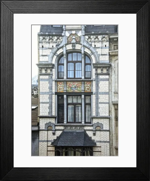 Framed Print : Rue Du Marche Aux Poulets, Brussels, Belgium, (c1910s), c2014-2017. Artist: Alan John Ainsworth Framed Print : Rue Du Marche Aux Poulets, Brussels, Belgium, (c1910s), c2014-2017. Artist: Alan John Ainsworth