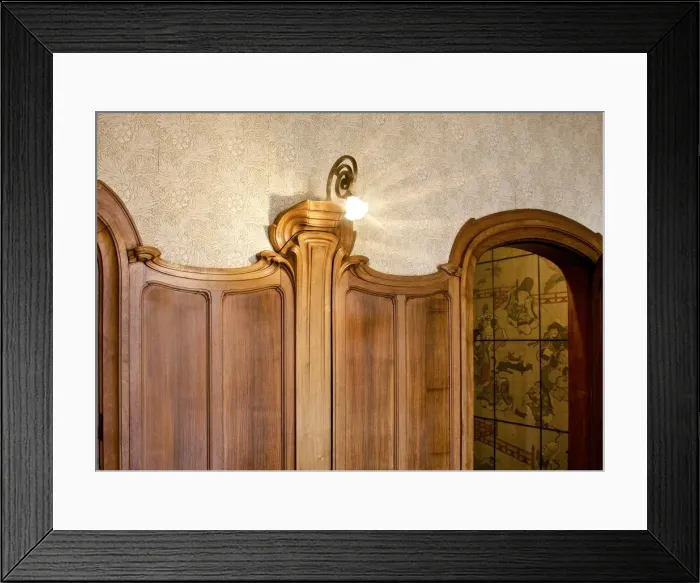 Framed Print : Interior-Hotel van Eetvelds, Av. Palmeston, Brussels, Belgium, (1895), c2014-2017 Framed Print : Interior-Hotel van Eetvelds, Av. Palmeston, Brussels, Belgium, (1895), c2014-2017