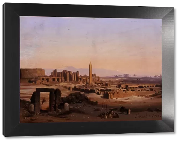 Egypt. Karnak in Thebes, 1843