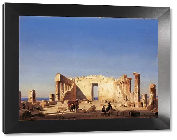Inside the Parthenon, 1843