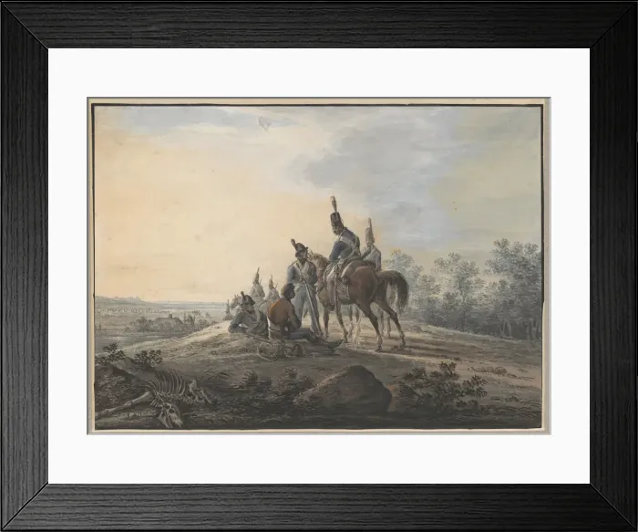 Framed Print : Bivouac of the Polish soldiers of the Kosciuszko Uprising, 1800 Framed Print : Bivouac of the Polish soldiers of the Kosciuszko Uprising, 1800