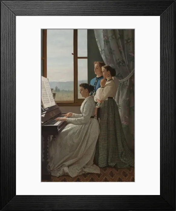Framed Print : Stornello (Song), 1867 Framed Print : Stornello (Song), 1867