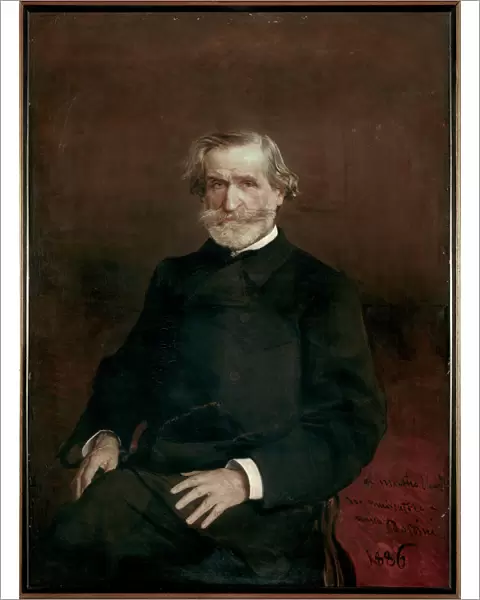 Portrait of the Composer Giuseppe Verdi (1813-1901), 1886
