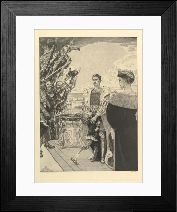 Framed Print : Ruler (from the series On Death II), 1898-1910 Framed Print : Ruler (from the series On Death II), 1898-1910