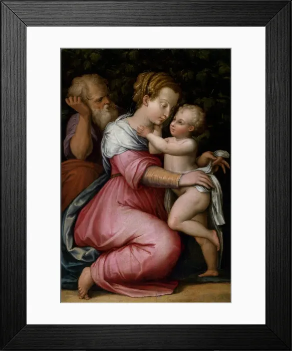 Framed Print : The Holy Family Framed Print : The Holy Family