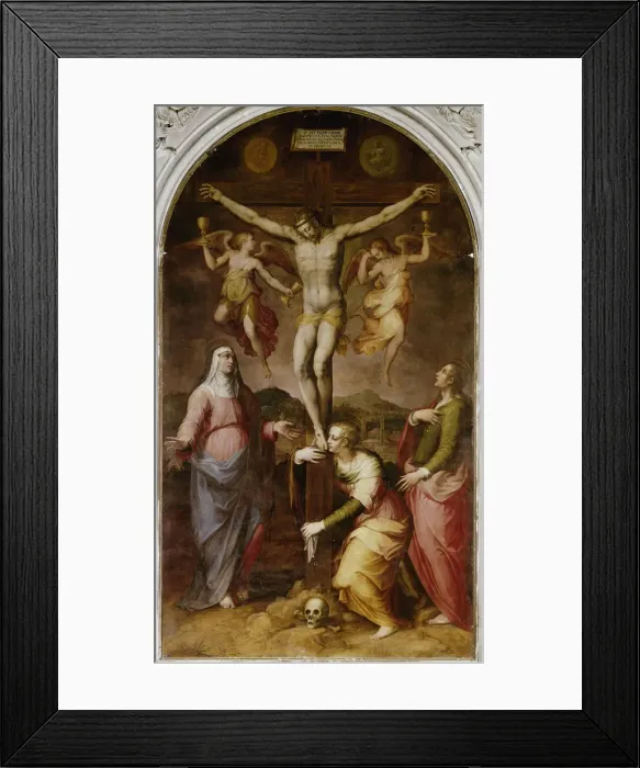 Framed Print : The Crucifixion, 1560-1563 Framed Print : The Crucifixion, 1560-1563