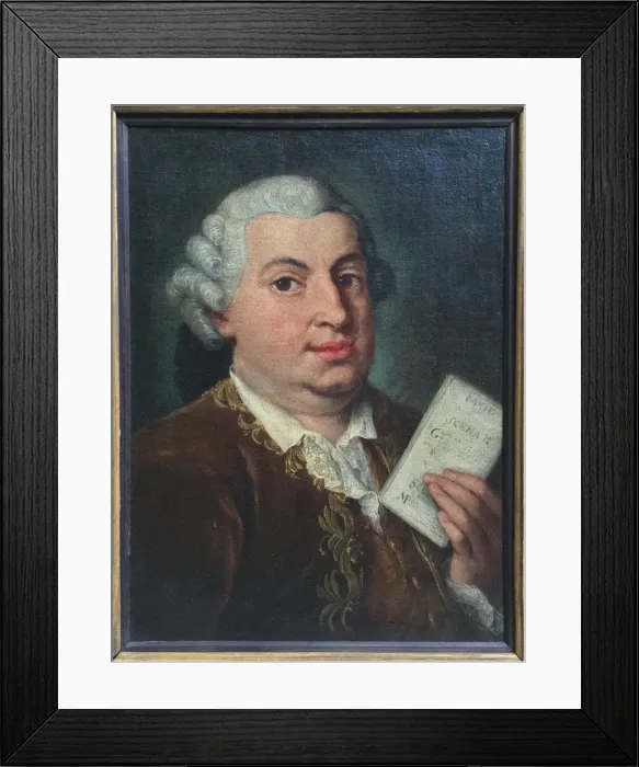 Framed Print : Portrait of Carlo Goldoni (1707-1793) Framed Print : Portrait of Carlo Goldoni (1707-1793)