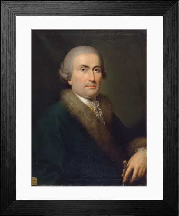 Framed Print : Portrait of the architect Giuseppe Piermarini (1734-1808), before 1804 Framed Print : Portrait of the architect Giuseppe Piermarini (1734-1808), before 1804