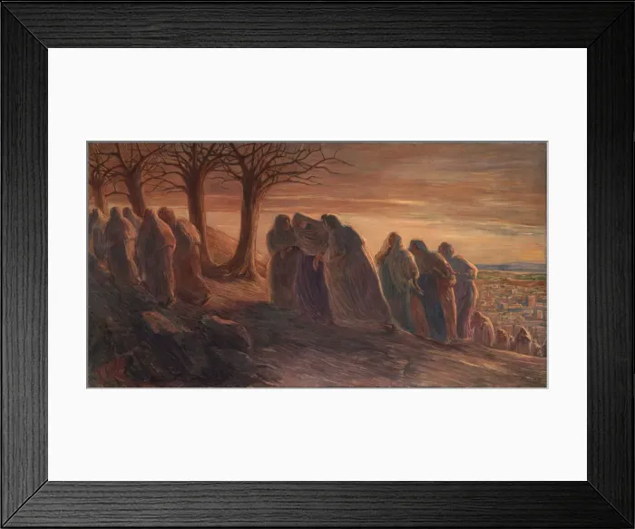 Framed Print : The way to Calvary, 1901-1904 Framed Print : The way to Calvary, 1901-1904