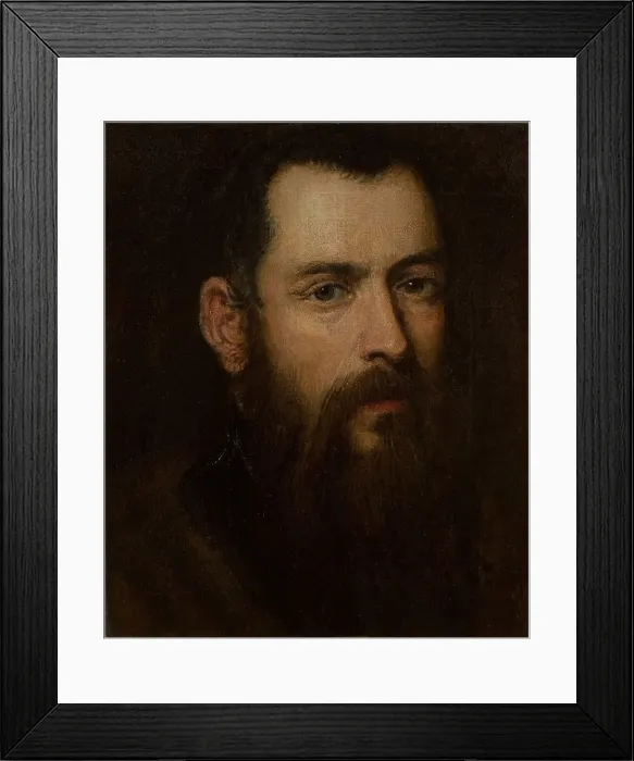 Framed Print : Portrait of a bearded man Framed Print : Portrait of a bearded man