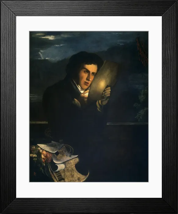 Framed Print : Portrait of Giuseppe Jappelli (1783-1852) Framed Print : Portrait of Giuseppe Jappelli (1783-1852)