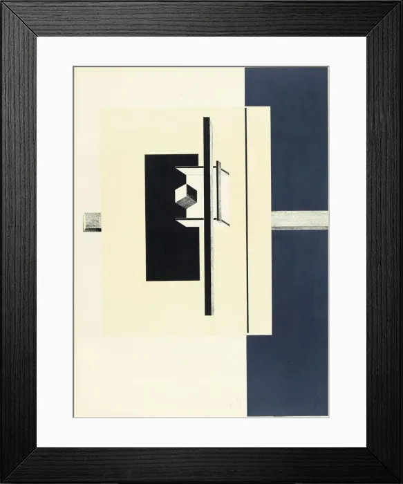 Framed Print : Proun. Kestner Portfolio, 1923